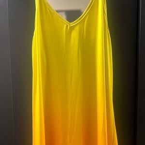 Multicolor Ombre Dress